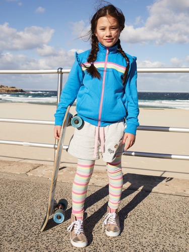 P.A. Play Jnr Girls Frill Sleeve Jacket