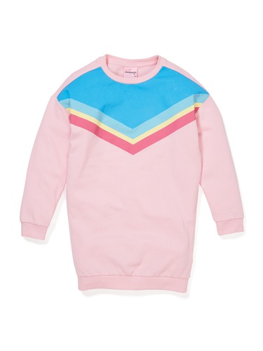P.A. Play Jnr Girls Colour Block Dress