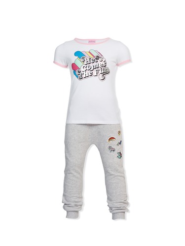 P.A. Play Jnr Girls Penny Badge Pant