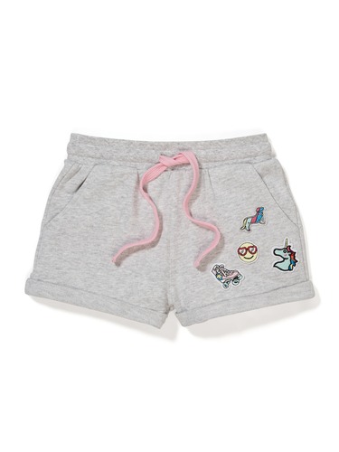 P.A. Play Jnr Girls Penny Badge Short