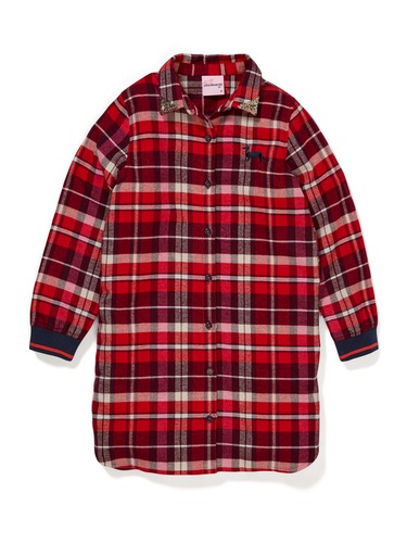 P.A. Play Jnr Girls Check Shirt Dress