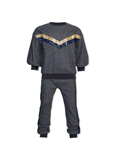 P.A. Play Jnr Girls Sparkle Trim Pant
