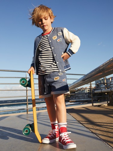 P.A. Play Jnr Boys Badges Bomber
