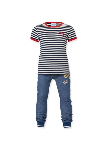 P.A. Play Jnr Boys Stripey Tee