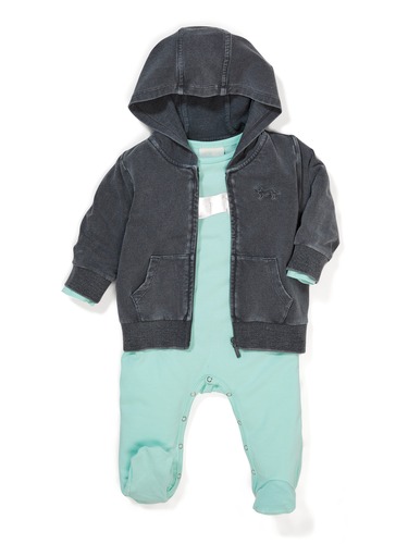 P.A. Play Baby Mint Penny Onesie