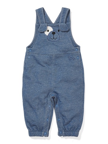 P.A. Play Baby Chambray Puppy Overalls