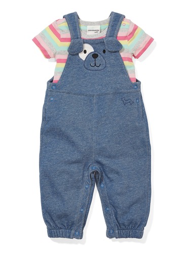 P.A. Play Baby Rainbow Stripe Bodysuit