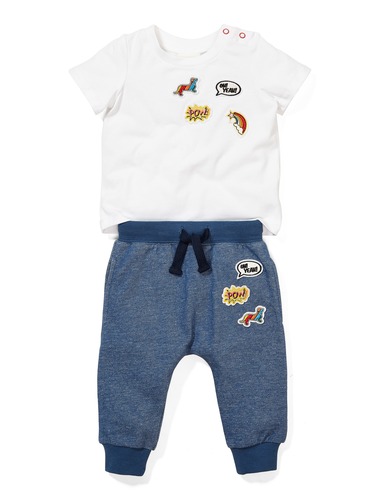 P.A. Play Baby Badges Tee