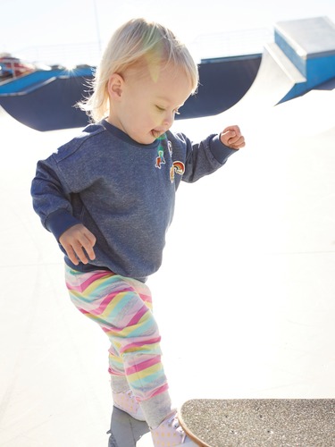 P.A. Play Baby Rainbow Stripe Leggings