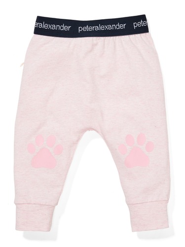 P.A. Play Baby Pink Paws Leggings