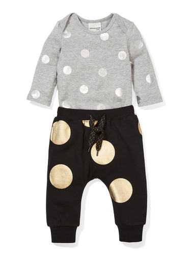 P.A. Play Baby Gold Spot Jogger