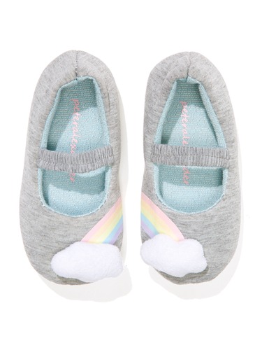 Girls Rainbow Slippers