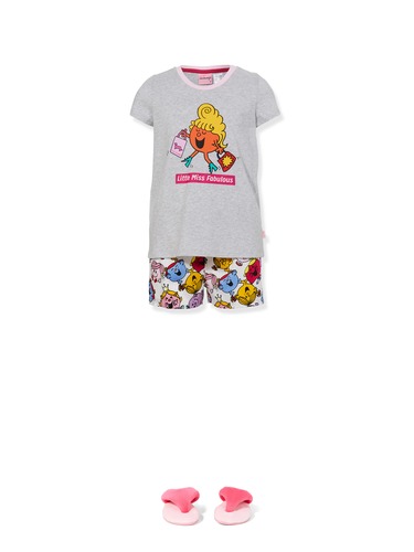 Girls Little Miss Pj Set