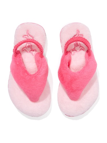 Girls Towelling Thongs