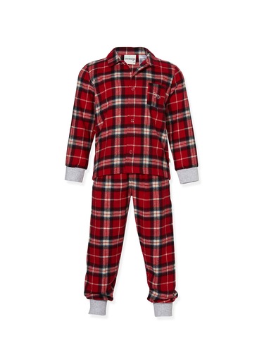 Jnr Boys Check Pj Set