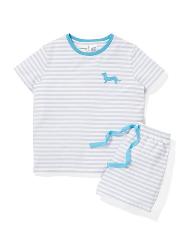 Jnr Boys Stripe Pj Set