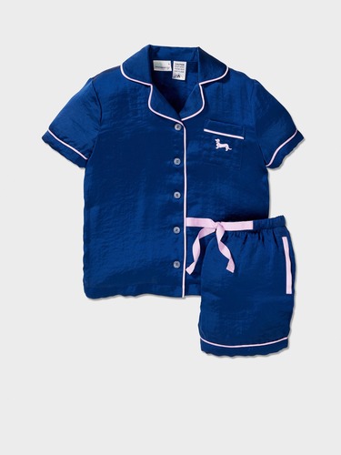 Jnr Girls Chic Satin Pj Set