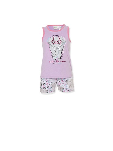 Jnr Girls Elephant Pj Set