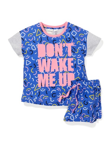 Girls Don't Wake Me Up Pj Set