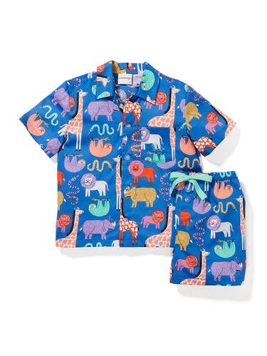 Jnr Boys Jungle Love Pj Set