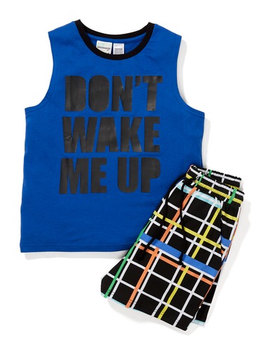 Boys Don't Wake Me Up Pj Set