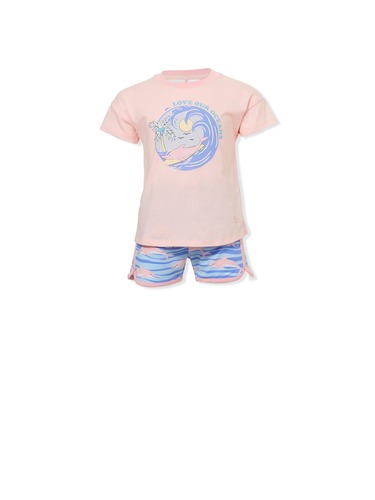 Jnr Girls Dolphin Pj Set