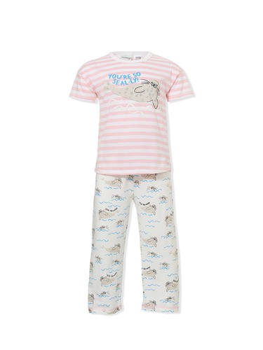 Jnr Girls Seal Pj Set