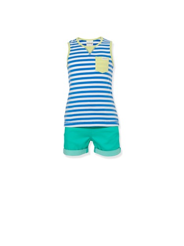 P.A. Play Jnr Boys Stripey Tank