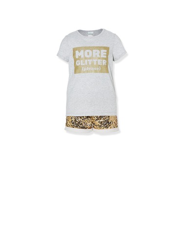 P.A. Play Girls More Glitter Tee