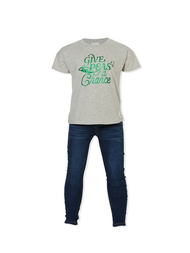 P.A. Play Girls Give Peas A Chance Tee