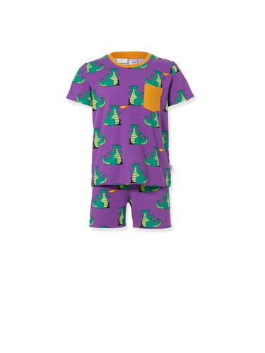 Jnr Boys Dragon Short Pj Set