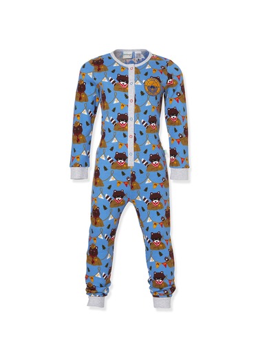 Jnr Boys Raccoon Scout Onesie