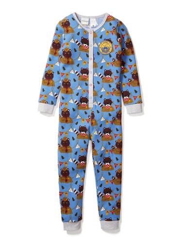 Jnr Boys Raccoon Scout Onesie