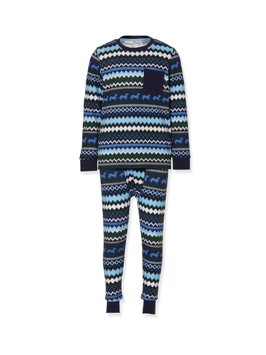 Boys Penny Fairisle Pj Set