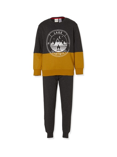 Boys Camping Terry Pj Set