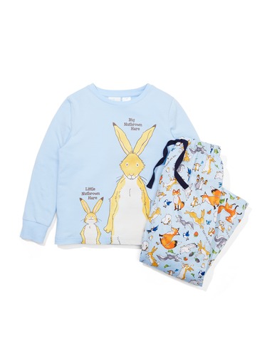 Jnr Boys Guess How Much I Love You Long Pj Set