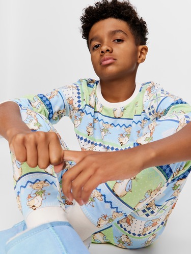 Jnr Boys Batman & Robin Long Sleeve Pj Set