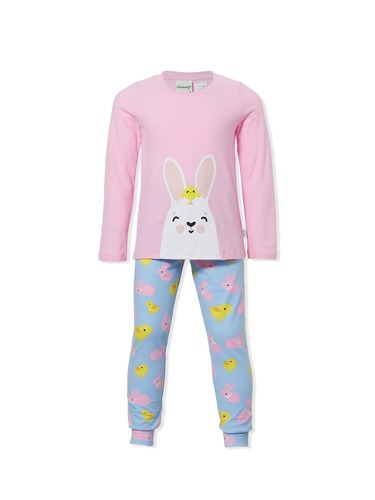 Jnr Girls Bunny Chick Pj Set