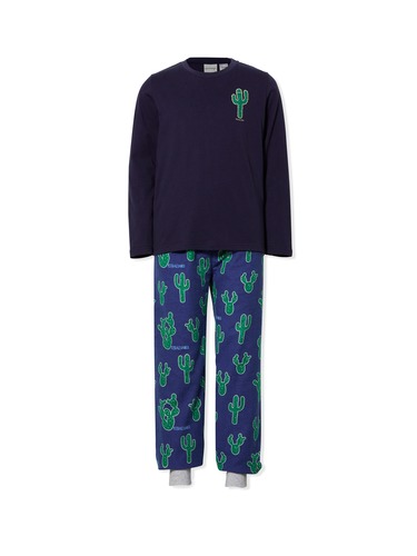 Boys Cactus Flannelette Pj Set