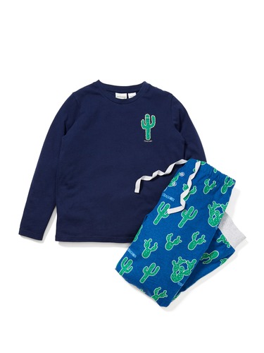 Boys Cactus Flannelette Pj Set