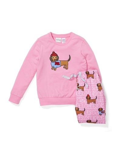 Girls Penny Flannelette Pj Set