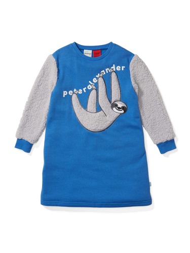 Girls Sloth Fleece Nightie