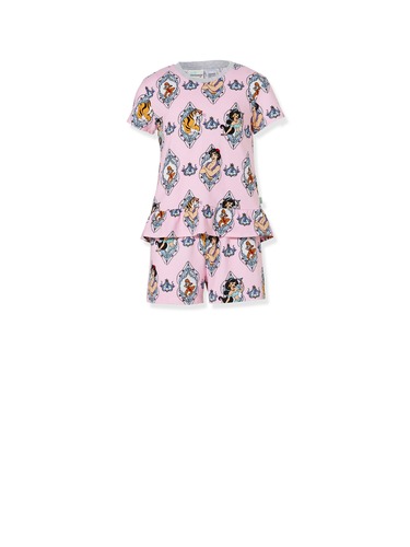 Girls Aladdin Short Pj Set