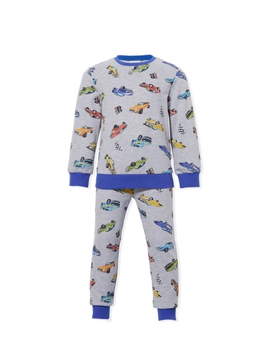 Jnr Boys Racing Cars Pj Set
