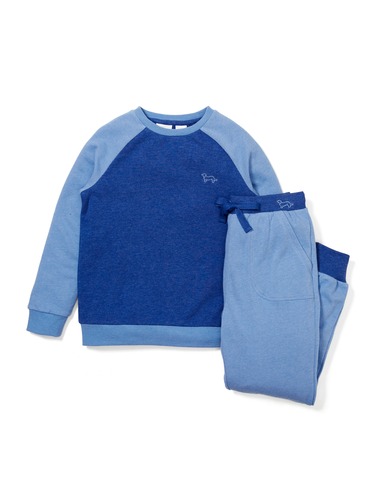 Boys Blue Trackie Pj Set