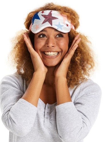Sequin Star Eye Mask