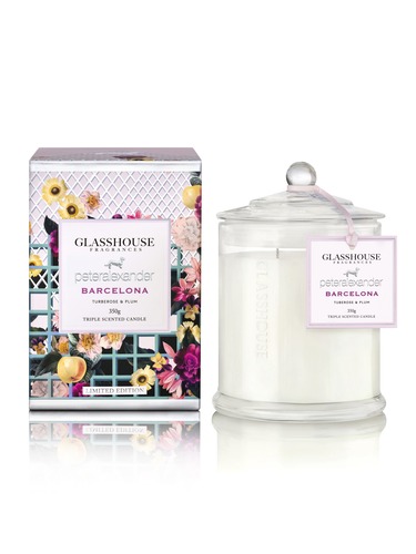 Glasshouse Fragrances Limited Edition Barcelona Candle 350G