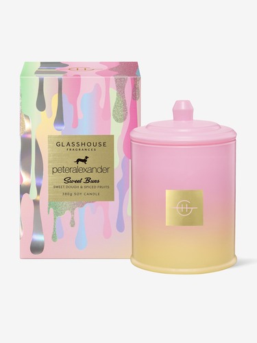 Glasshouse Fragrances Limited Edition Sweet Buns 380G Candle                                                                    