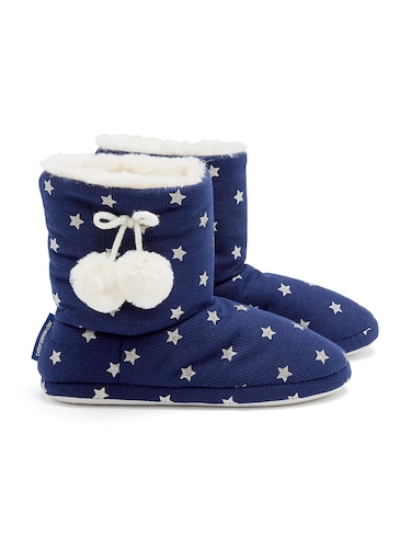 Ladies Furry Star Boots