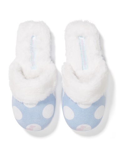 Penny Spot Fur Scuff